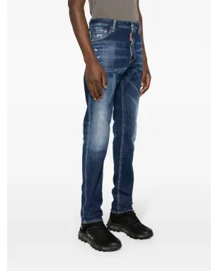 DSQUARED2 クールガイ ダメージ加工スキニージーンズ - ブルー - サムネイル3