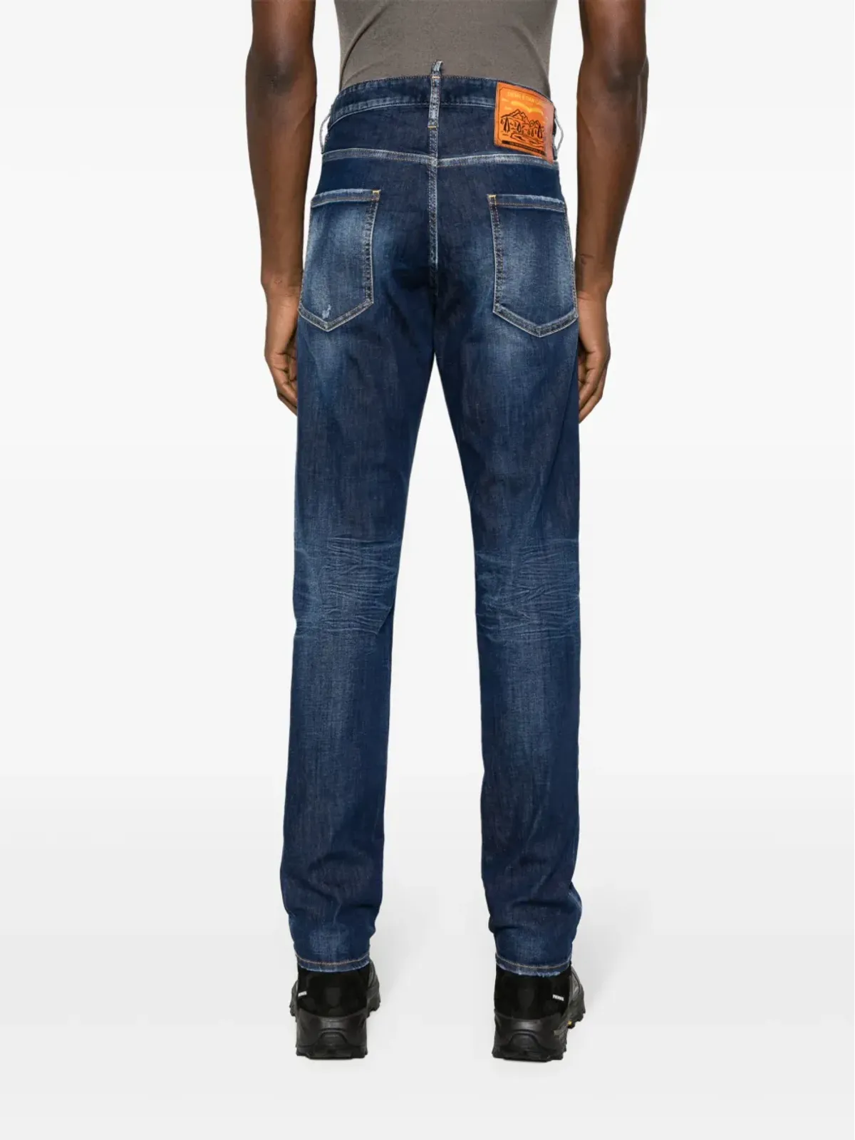 DSQUARED2 クールガイ ダメージ加工スキニージーンズ - ブルー - 画像4
