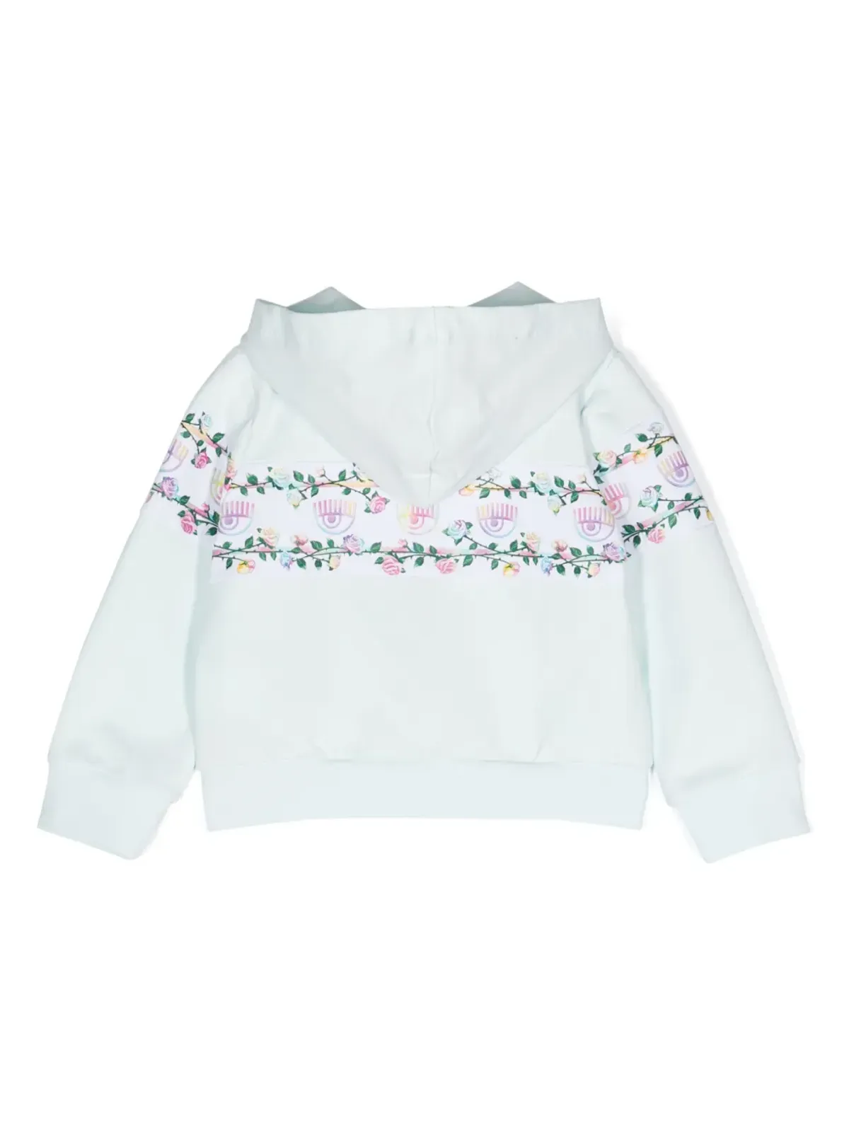 Chiara Ferragni Kids 花柄プリント トラックジャケット - 画像2