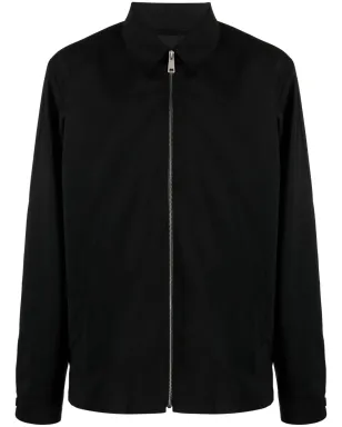 Prada ジップアップ ウール混紡 シャツジャケット - ブラック - サムネイル1