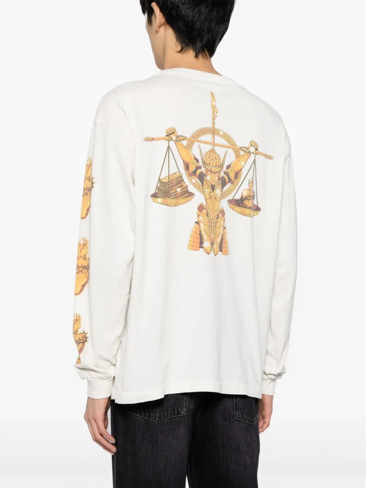 SAINT MXXXXXX x CLOT グラフィックプリント コットン Tシャツ - 画像5