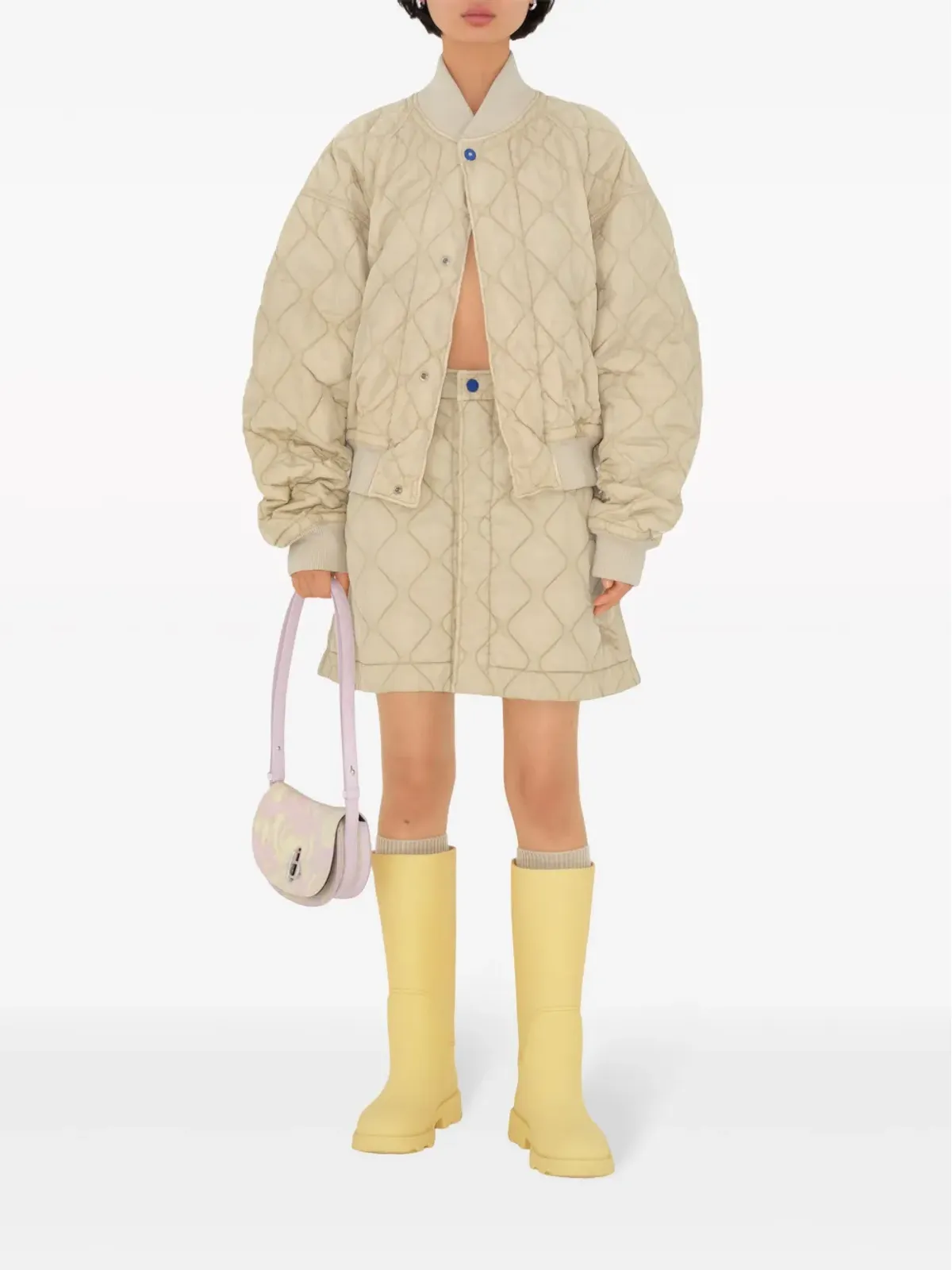 Burberry キルティング ボンバー ジャケット - Neutrals - 画像2