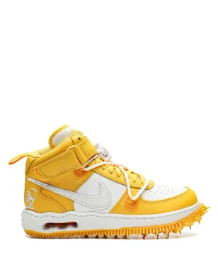 Nike エアフォース1ミッド Off-White Varsity Maize スニーカー - サムネイル1