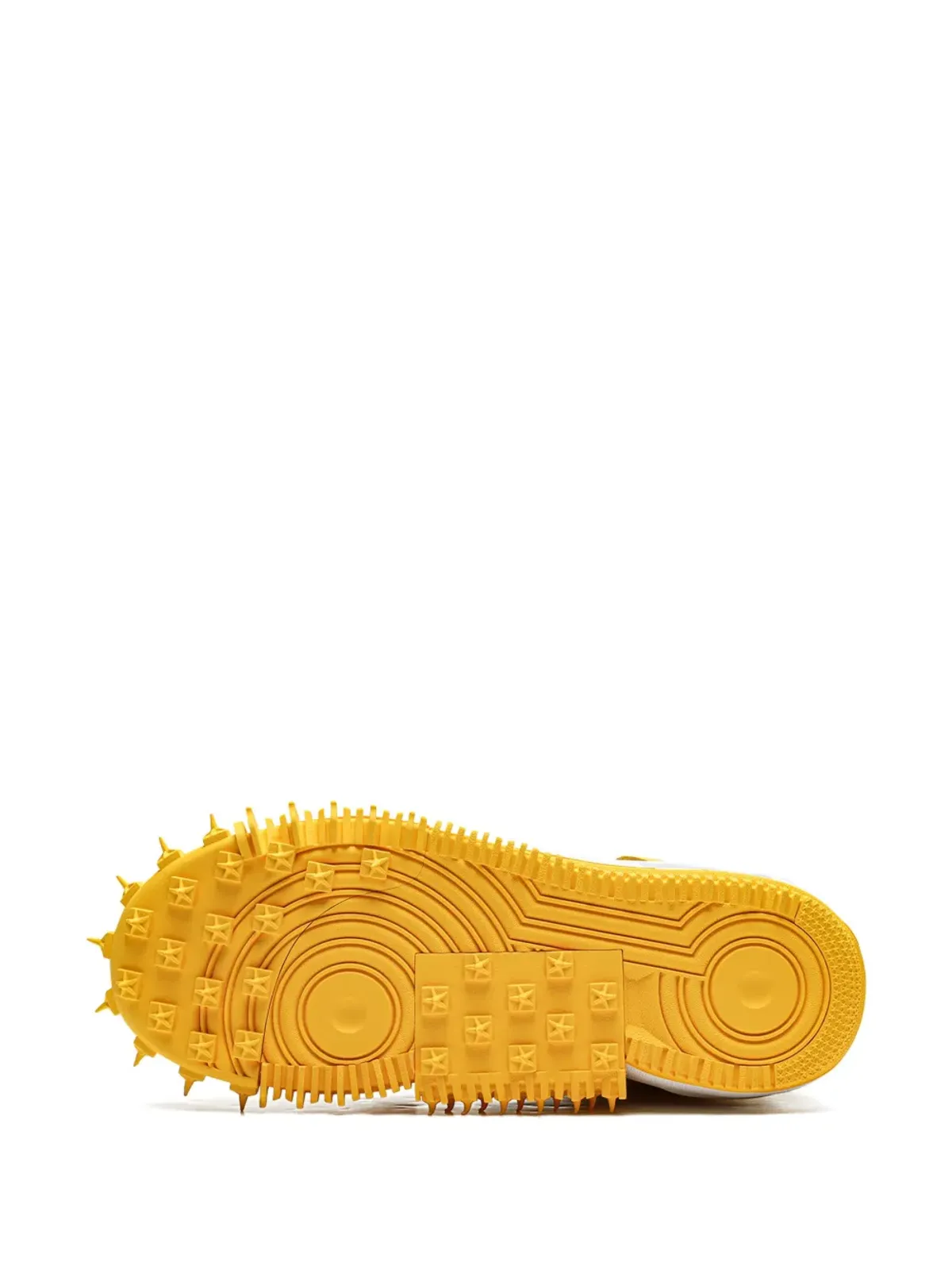 Nike エアフォース1ミッド Off-White Varsity Maize スニーカー - 画像4