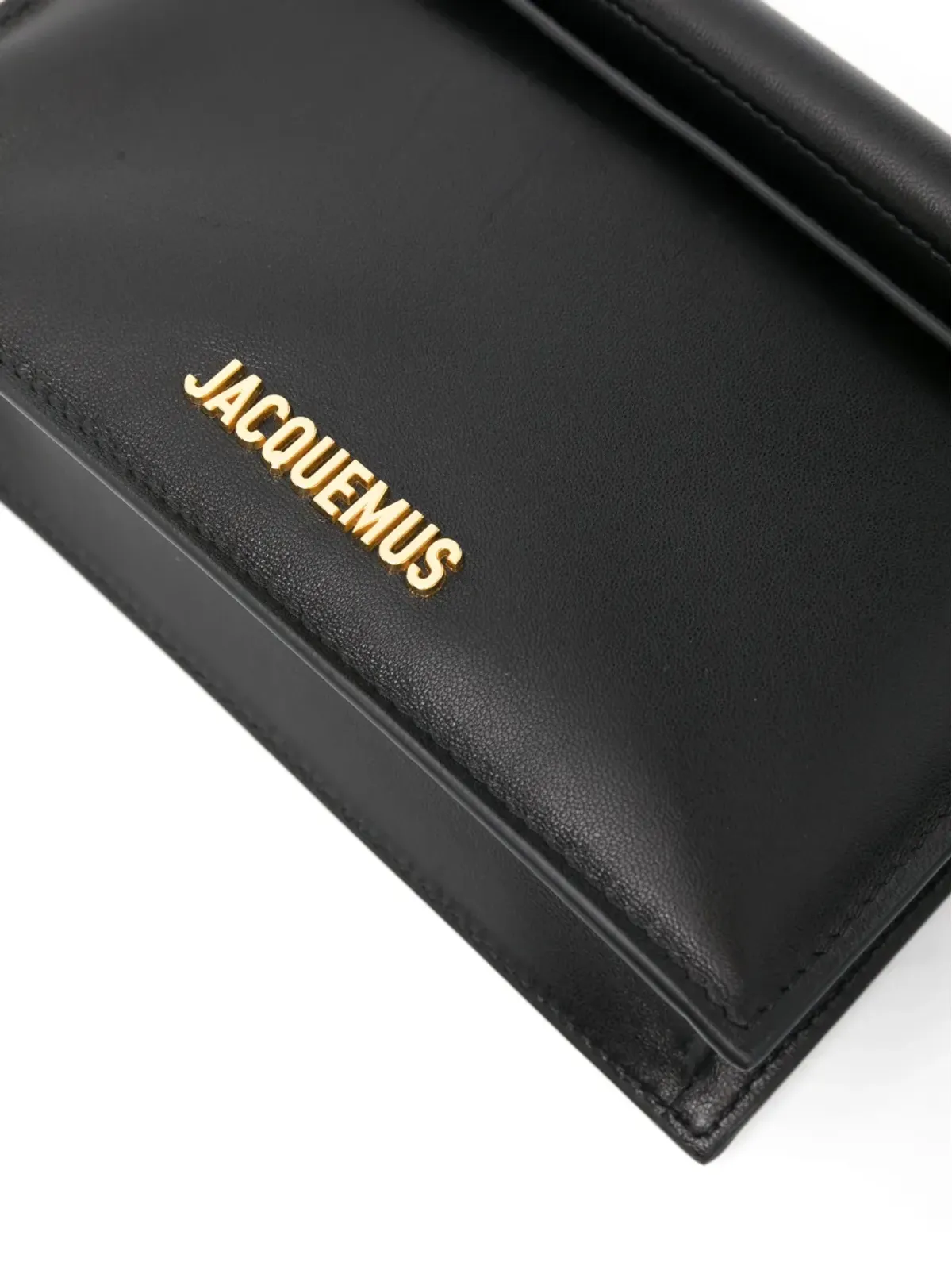 Jacquemus La Petite Rond Carré クラッチバッグ ブラック - 画像4
