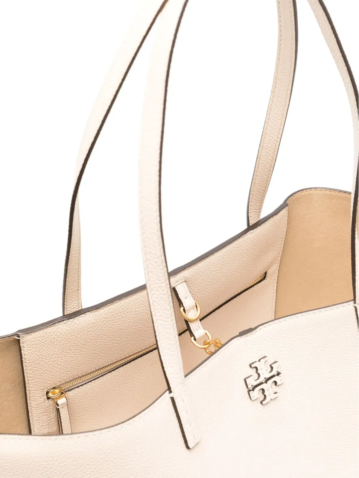 Tory Burch McGraw Double-T トートバッグ - ネュートラル - 画像4