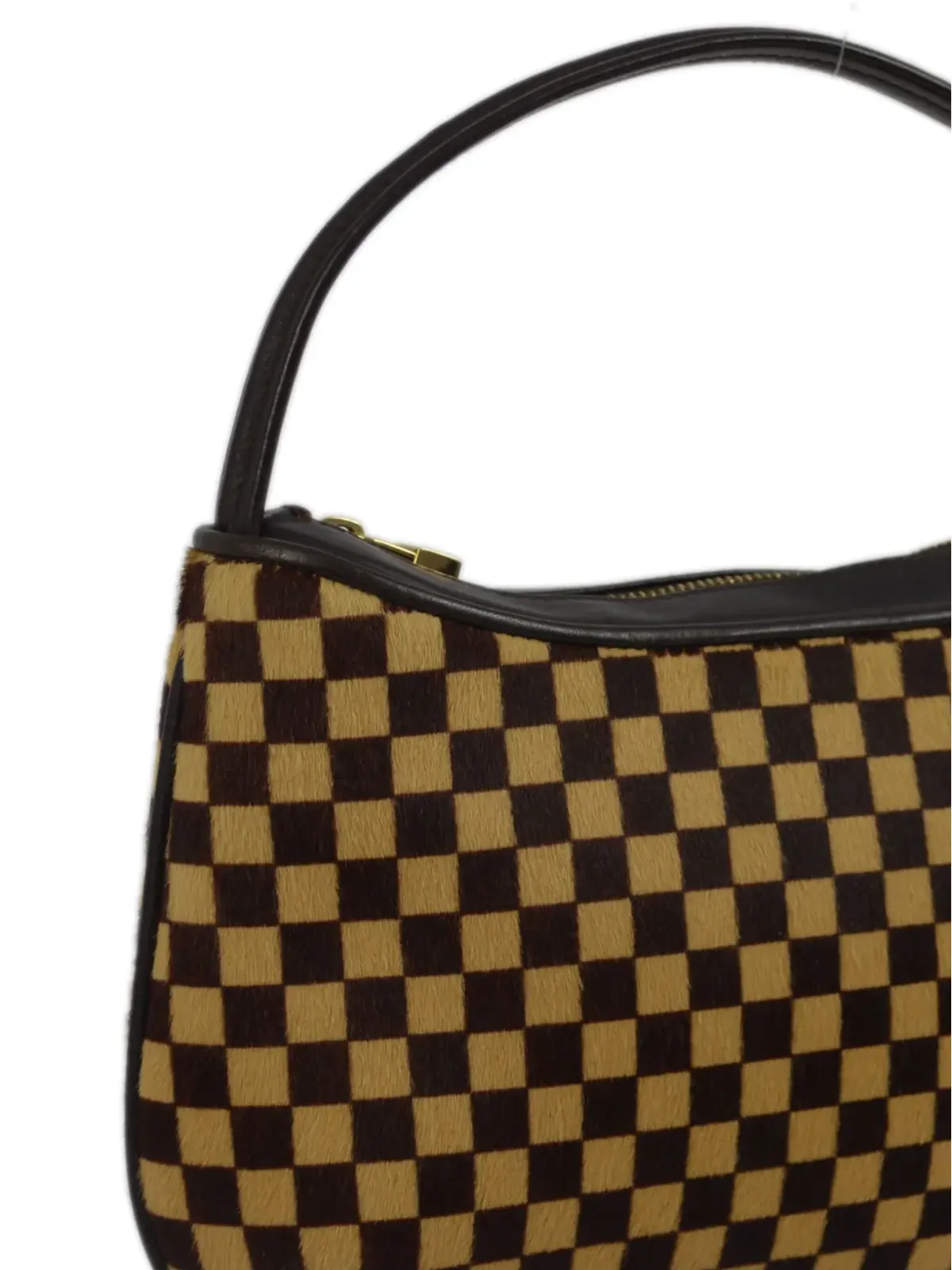 Louis Vuitton ビンテージ 2001 ダミエ・サヴァージュ ティガー ハンドバッグ - ブラウン - 画像3
