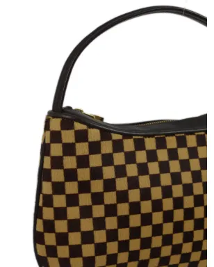 Louis Vuitton ビンテージ 2001 ダミエ・サヴァージュ ティガー ハンドバッグ - ブラウン - サムネイル3