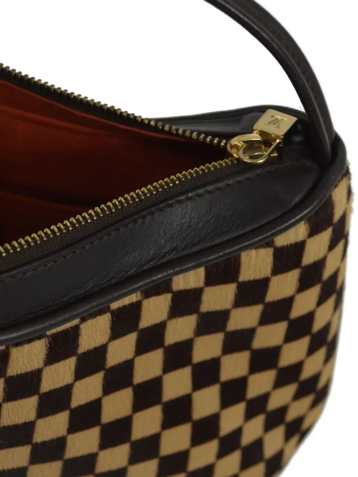 Louis Vuitton ビンテージ 2001 ダミエ・サヴァージュ ティガー ハンドバッグ - ブラウン - 画像4