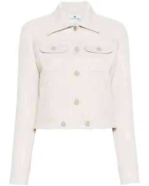 Courrèges クロップドデニムジャケット - サムネイル1