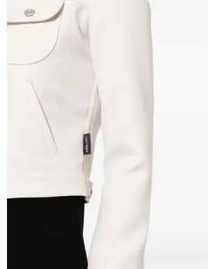 Courrèges クロップドデニムジャケット - サムネイル5