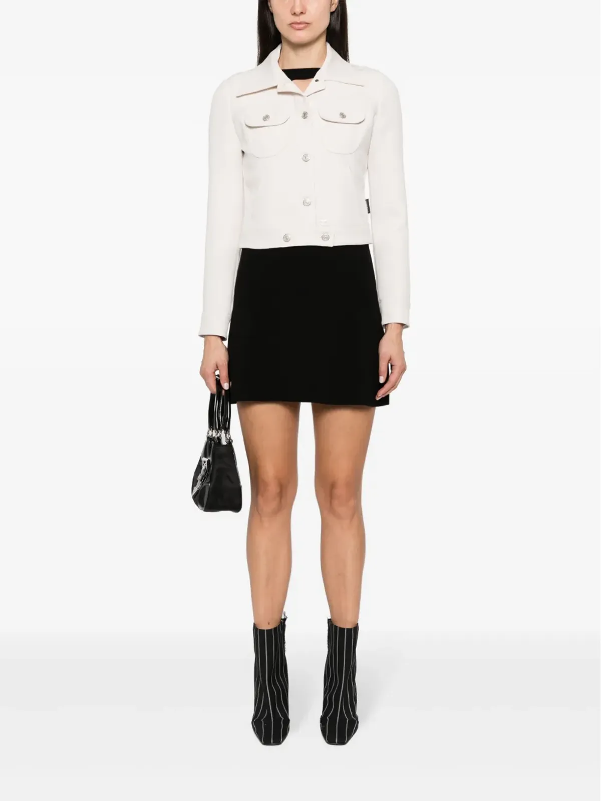 Courrèges クロップドデニムジャケット - 画像2