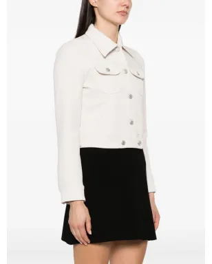 Courrèges クロップドデニムジャケット - サムネイル3