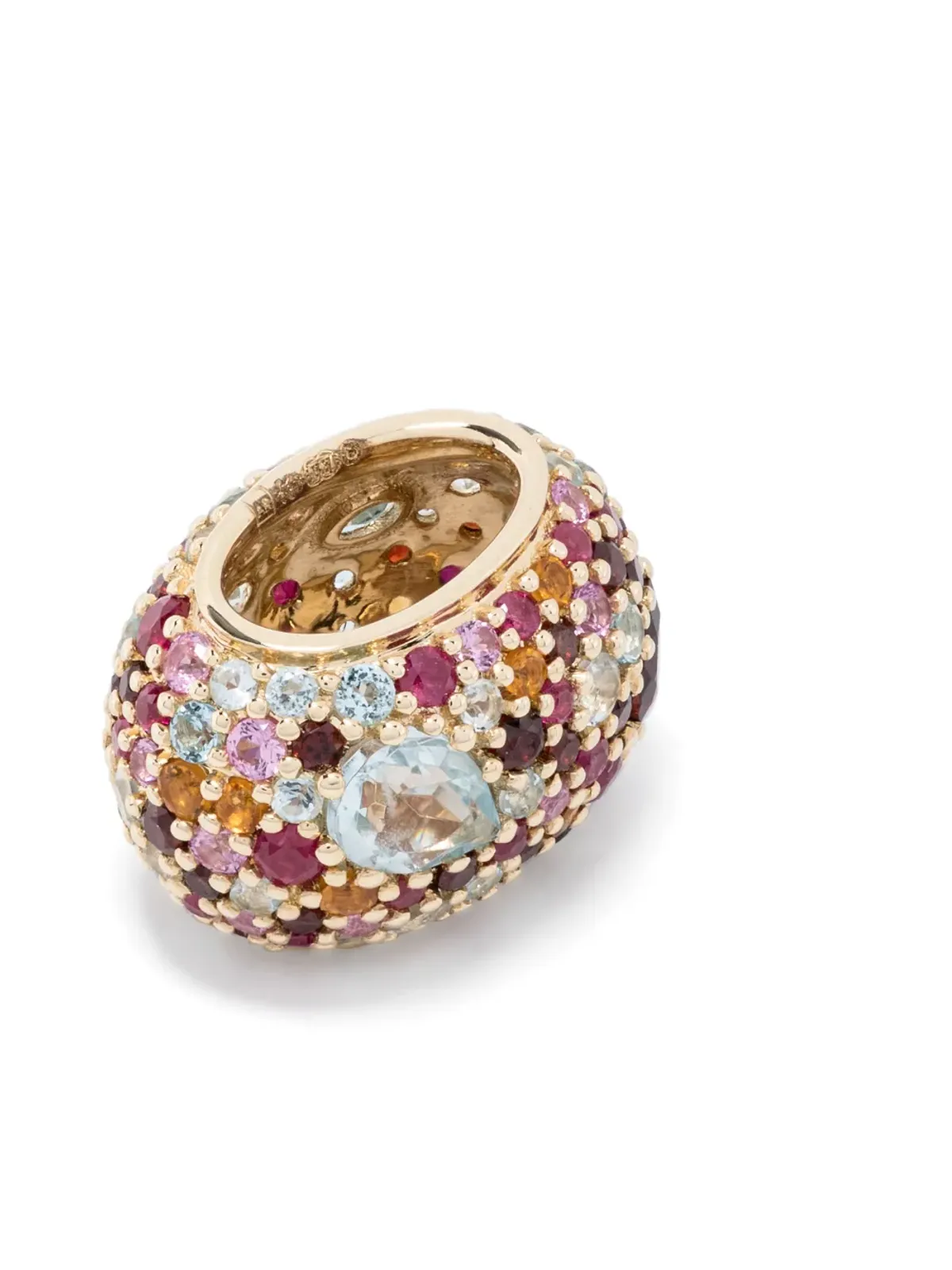 Adina Reyter クラウン・マルチストーン・ビーズ ペンダント - 画像2