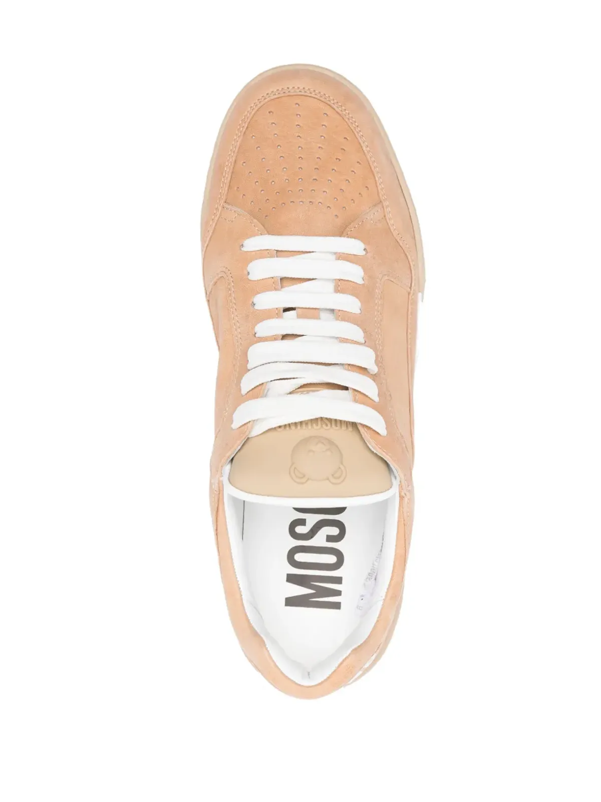 Moschino ストリートボール レザー スニーカー - 画像4