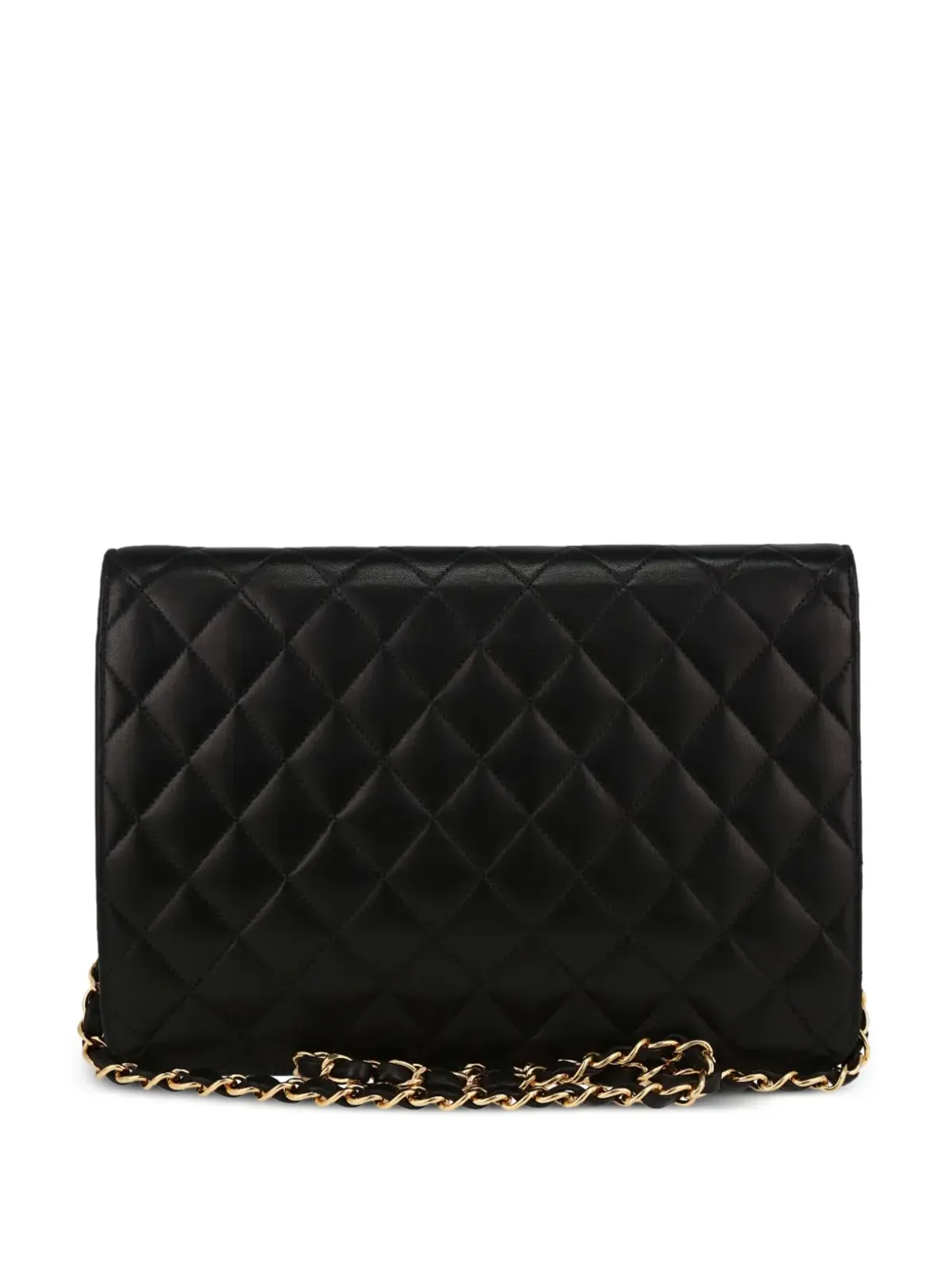 CHANEL ビンテージ 2002年製 ティムレス ショルダーバッグ - ブラック - 画像2