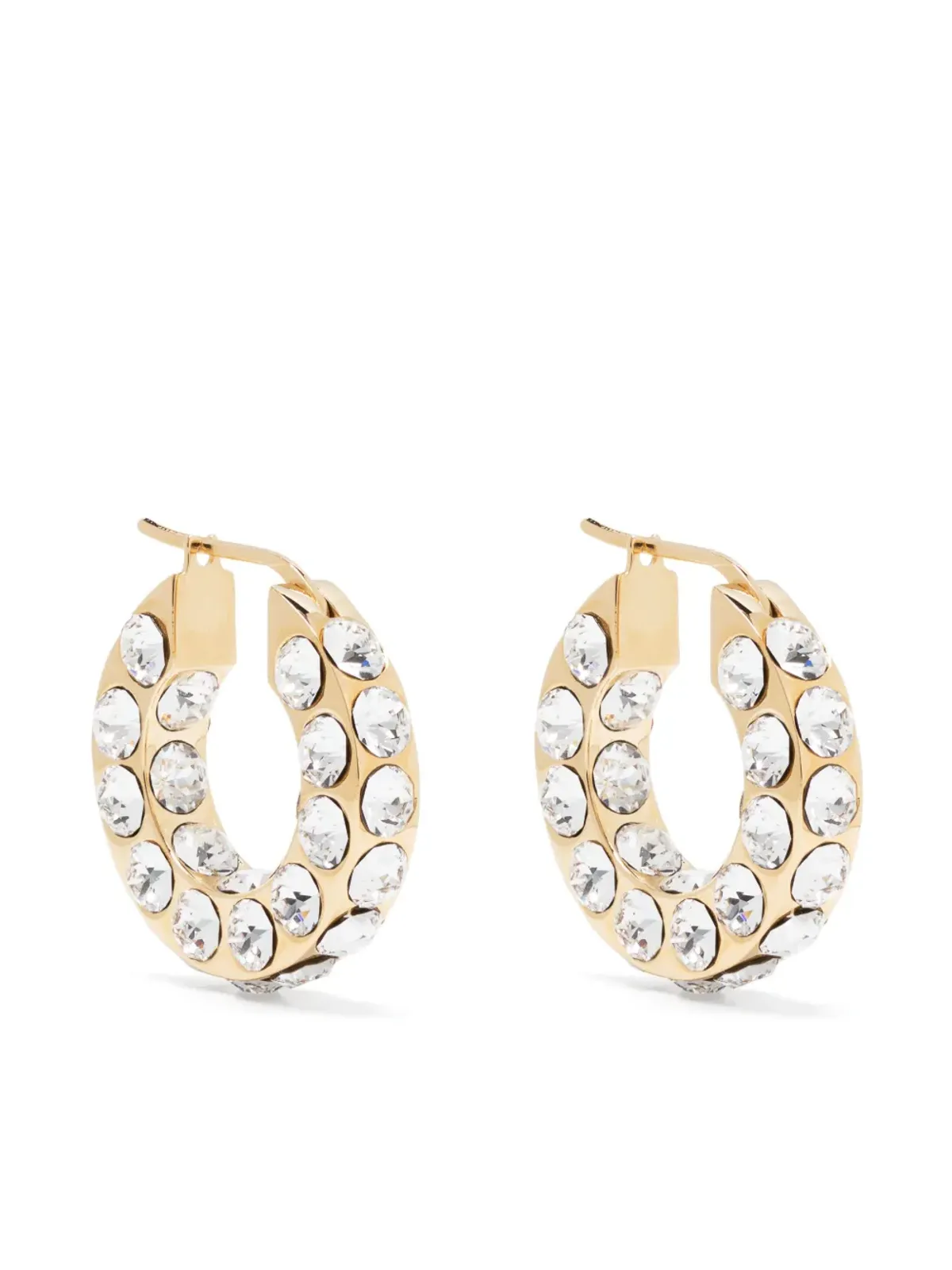 Amina Muaddi Jahleel chunky-hoop earrings - 画像1