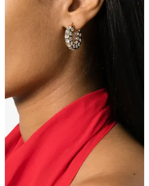Amina Muaddi Jahleel chunky-hoop earrings - サムネイル2
