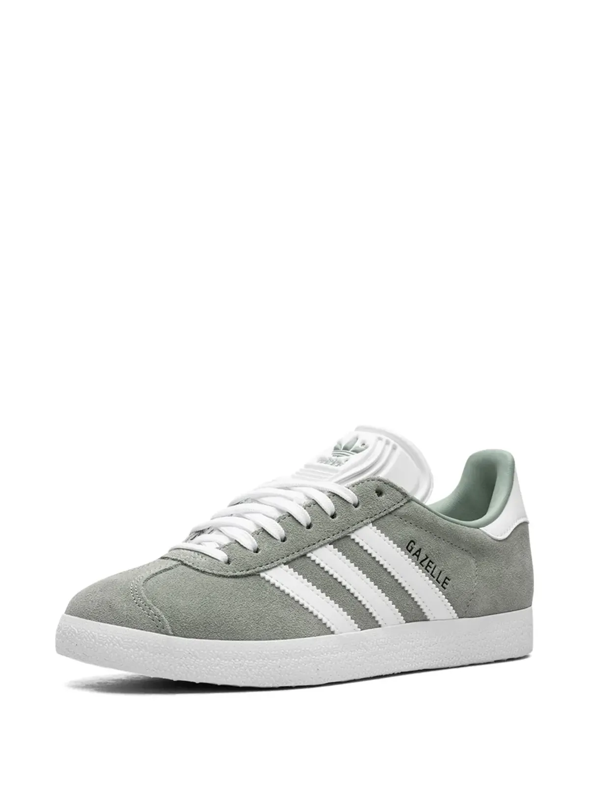 adidas Gazelle グレー/ホワイト スニーカー グリーン - 画像5