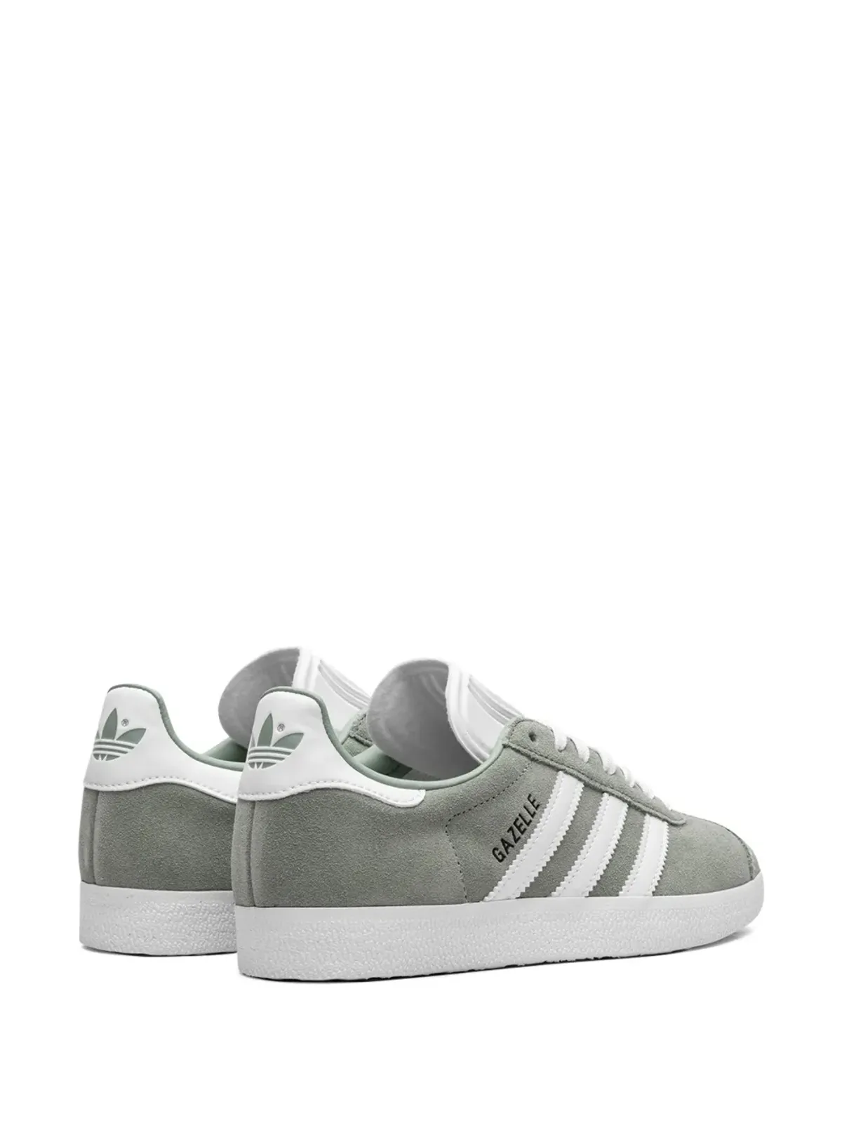 adidas Gazelle グレー/ホワイト スニーカー グリーン - 画像4
