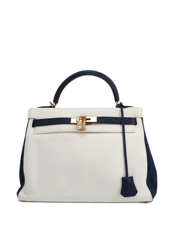 Hermès Pre-Owned Hermès ビンテージ 2004年 ケリー32 ハンドバッグ - ホワイトの商品画像