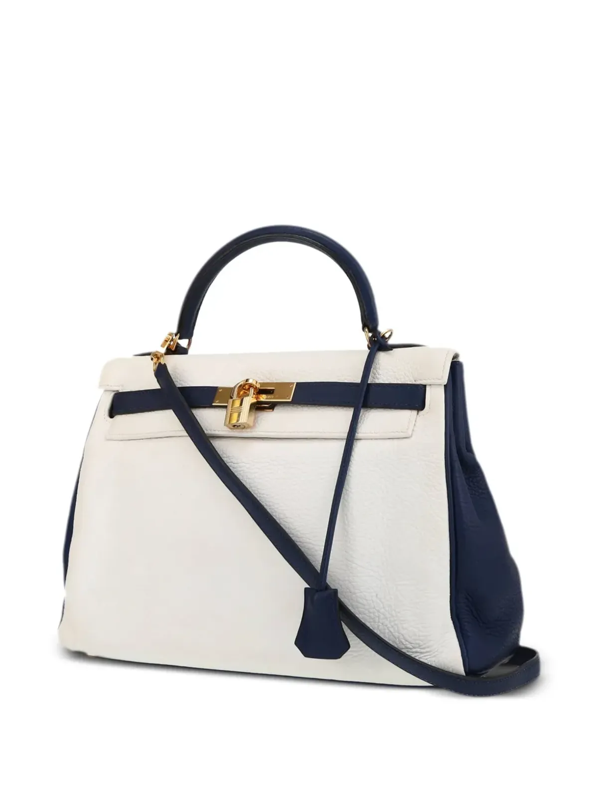 Hermès ビンテージ 2004年 ケリー32 ハンドバッグ - ホワイト - 画像5