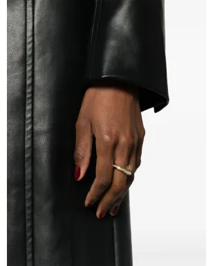 Adina Reyter 14K イエローゴールド ダイヤモンド マカロニエターニティリング - サムネイル2