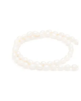 Adina Reyter 14ktイエローゴールド チャンクシードパール ネックレス - White - サムネイル4