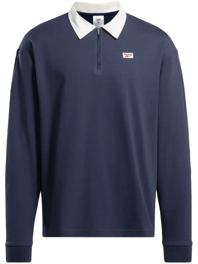 Reebok Reebok Court Sport quarter-zip sweatshirt - Blueの商品画像