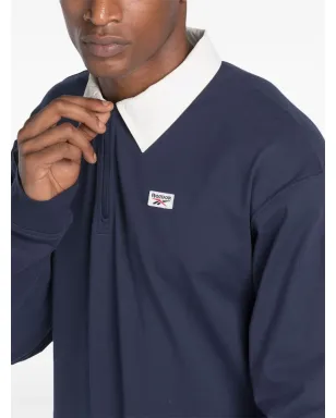 Reebok Court Sport quarter-zip sweatshirt - Blue - サムネイル5