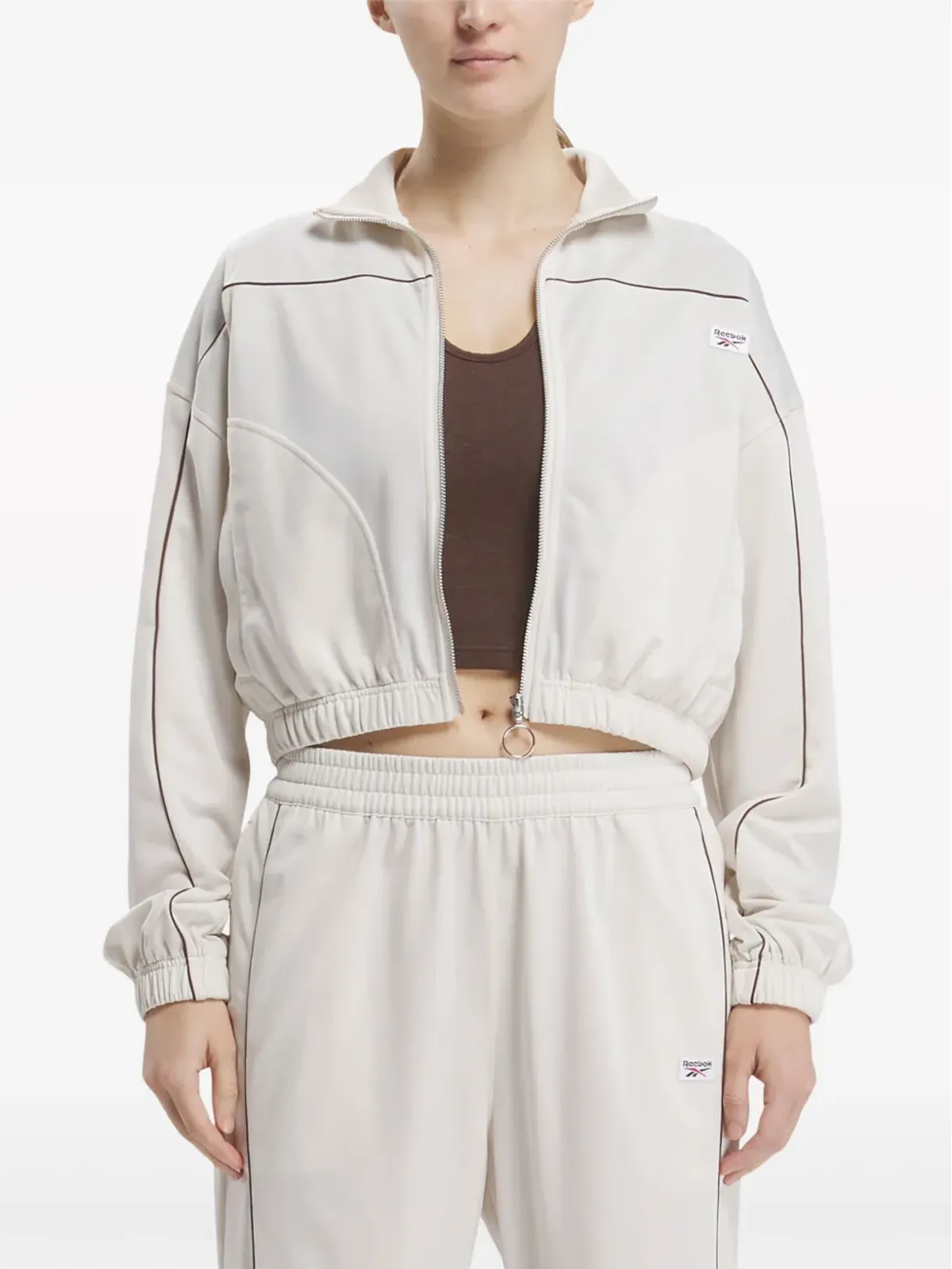 Reebok Classics レトロ バスケットボール トラックジャケット - ホワイト - 画像2