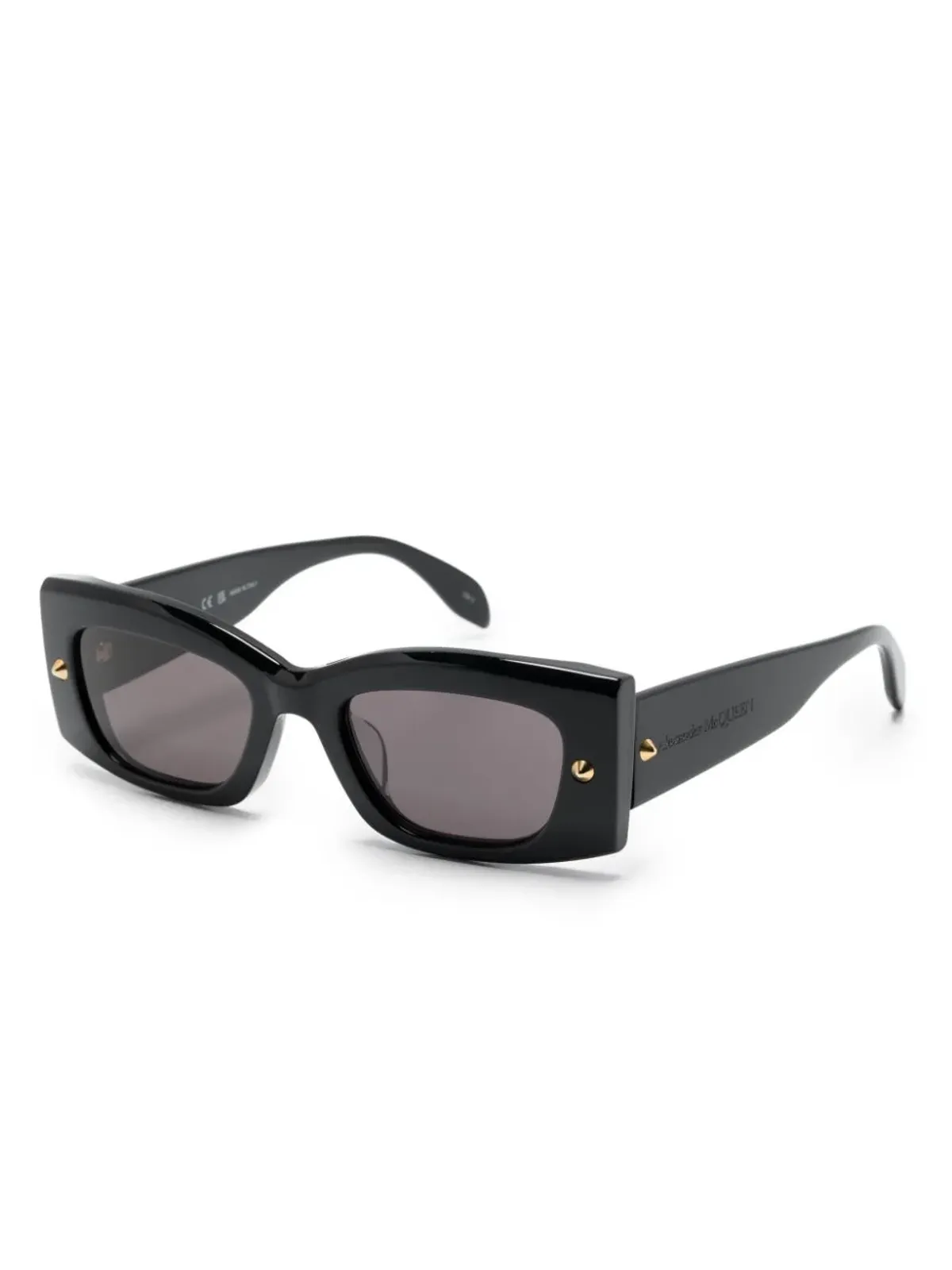 Alexander McQueen Eyewear Bold ロゴプリント サングラス - 画像2