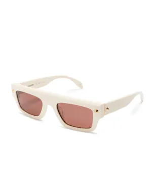 Alexander McQueen Eyewear レクタンギュラーフレーム サングラス - サムネイル2