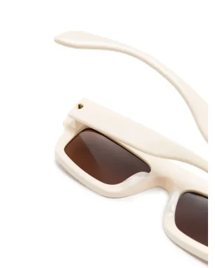 Alexander McQueen Eyewear レクタンギュラーフレーム サングラス - サムネイル3