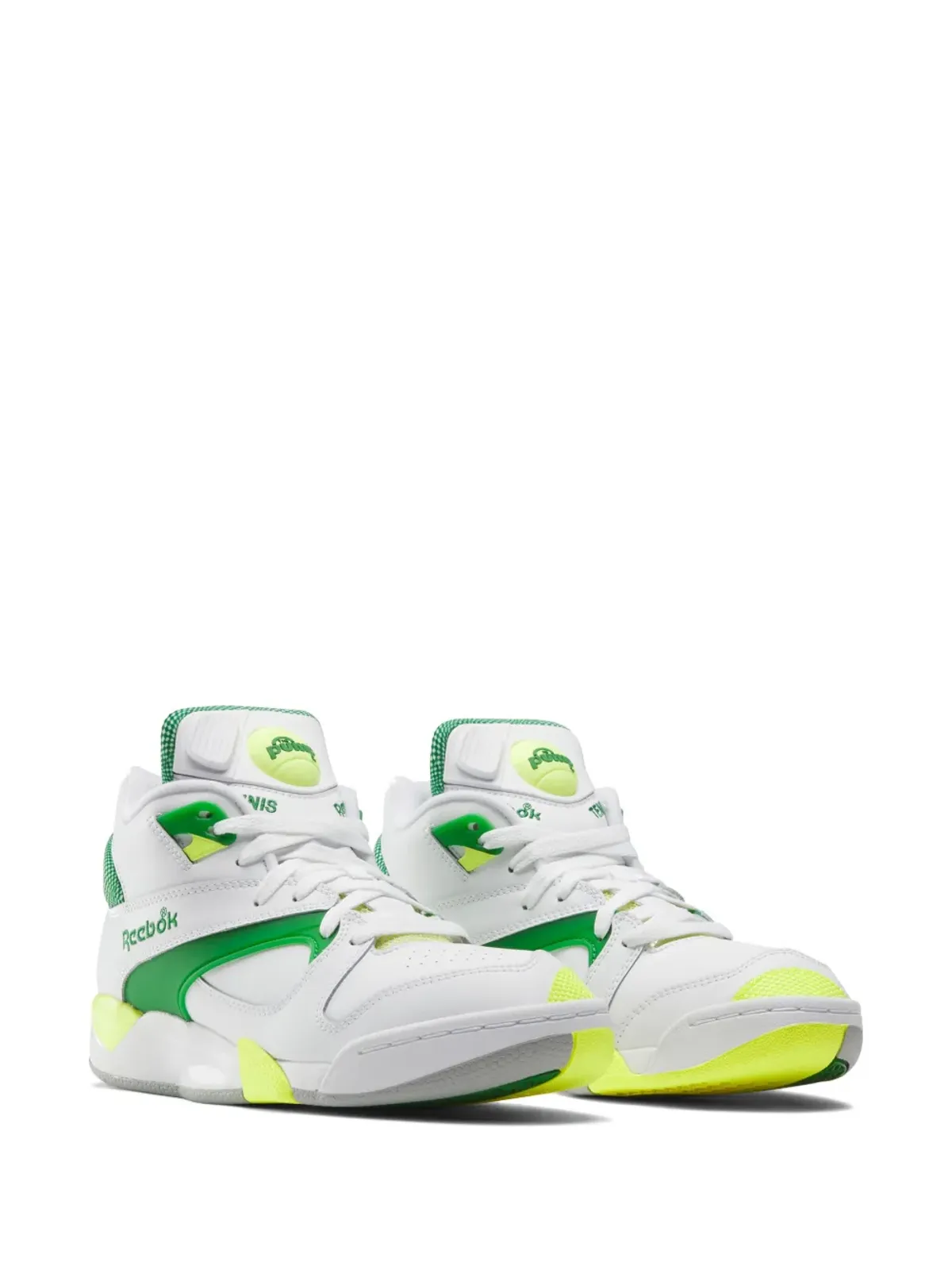 Reebok Court Victory Pump レースアップ スニーカー（ホワイト） - 画像2