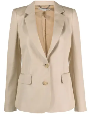 Stella McCartney アイコニック ノッチド-ラペル ブレザー - ニュートラルカラー - サムネイル1