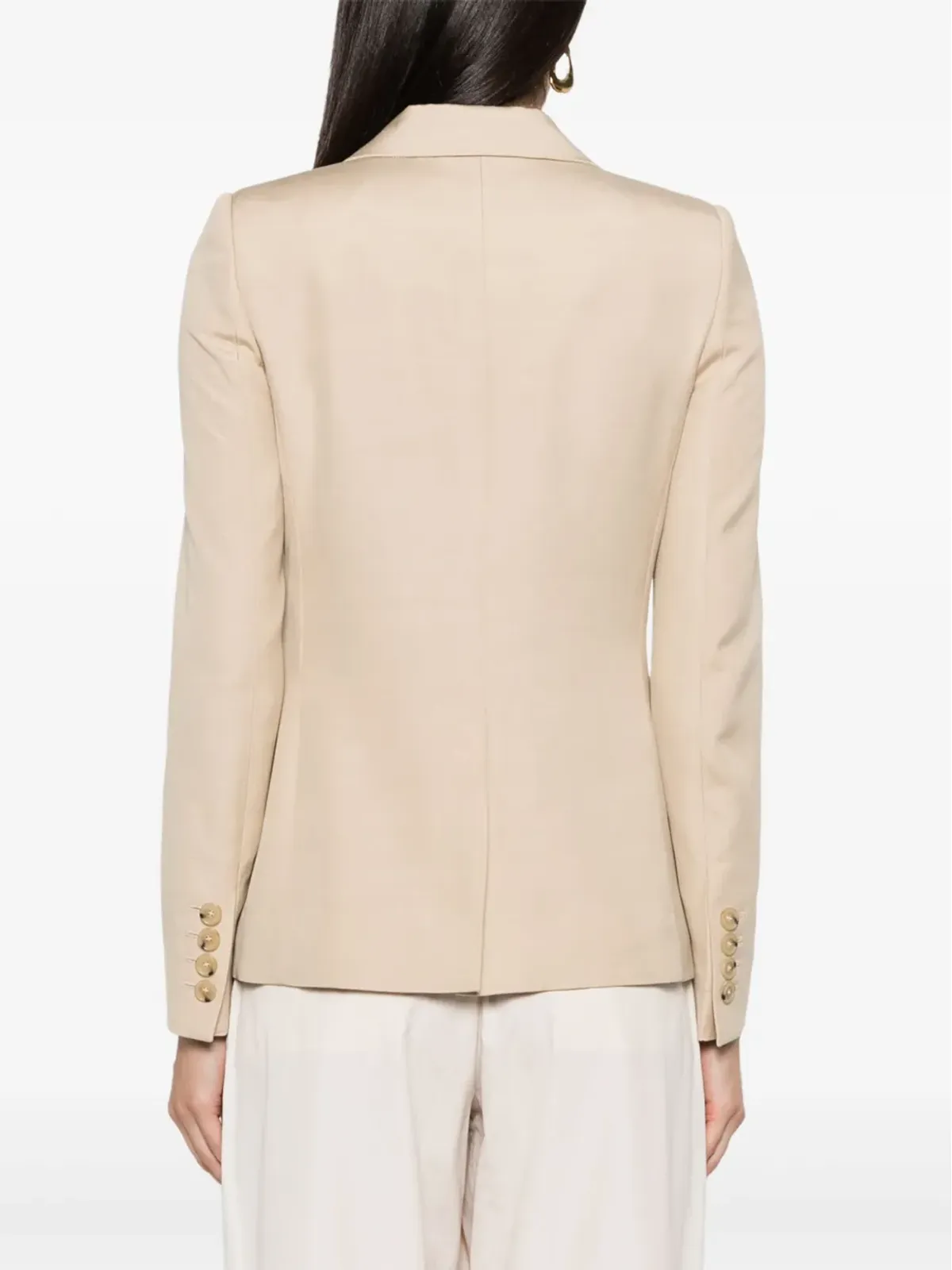 Stella McCartney アイコニック ノッチド-ラペル ブレザー - ニュートラルカラー - 画像4