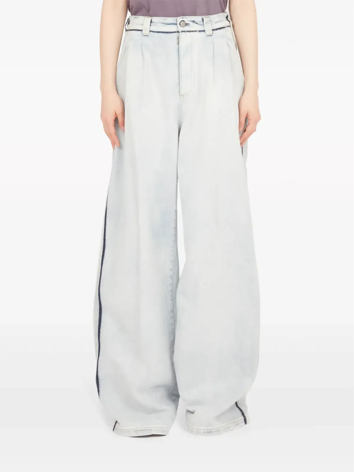 Maison Margiela メモリー ワイドレッグ ジーンズ - 画像2