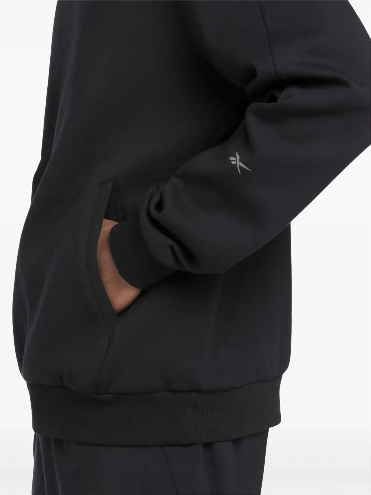 Reebok Active Collective クルーネック フーディ - ブラック - 画像5