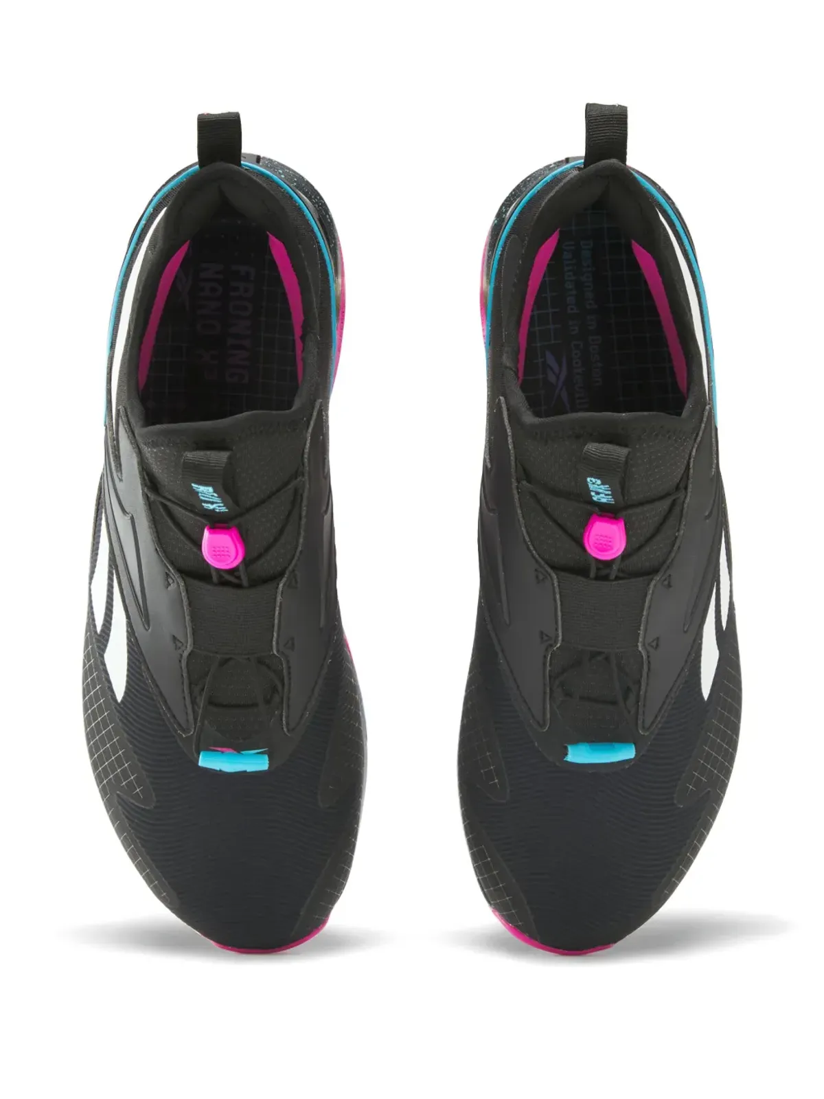 Reebok ナノ X3 フォーニング スニーカー ブラック - 画像5