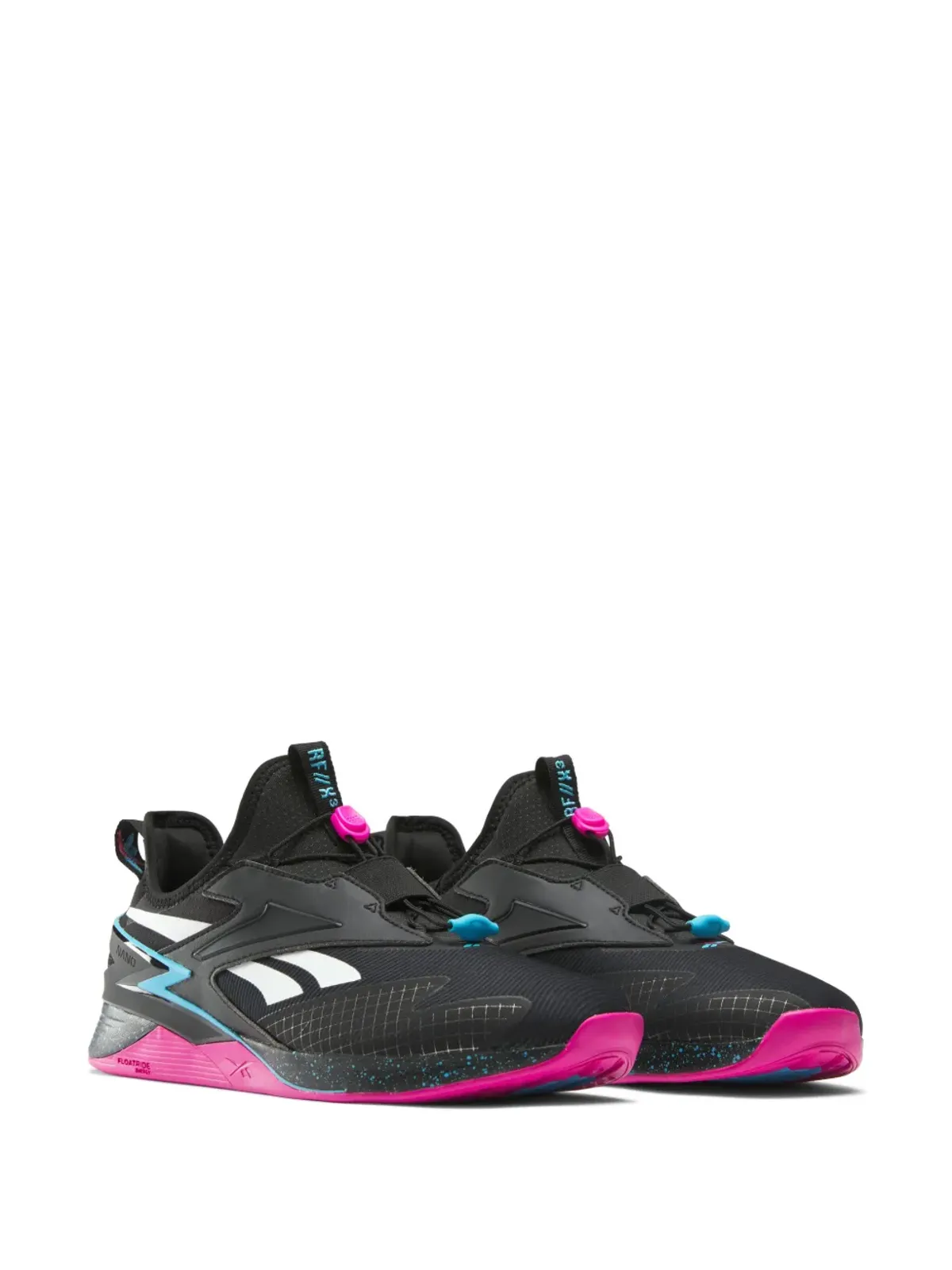 Reebok ナノ X3 フォーニング スニーカー ブラック - 画像2