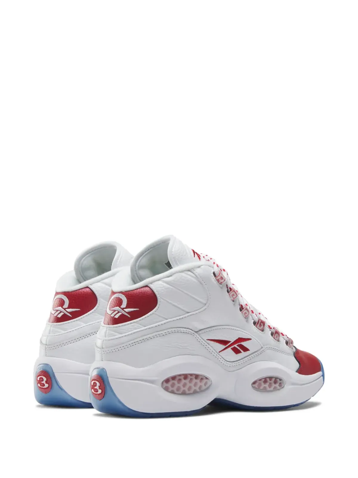 Reebok クエスチョン ミッド レースアップ スニーカー - 画像3