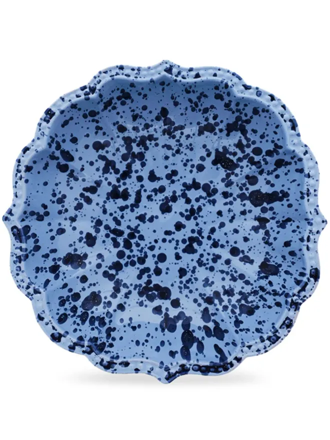Cabana Cabana Speckled ceramic serving bowl (34cm) - Blueの商品画像