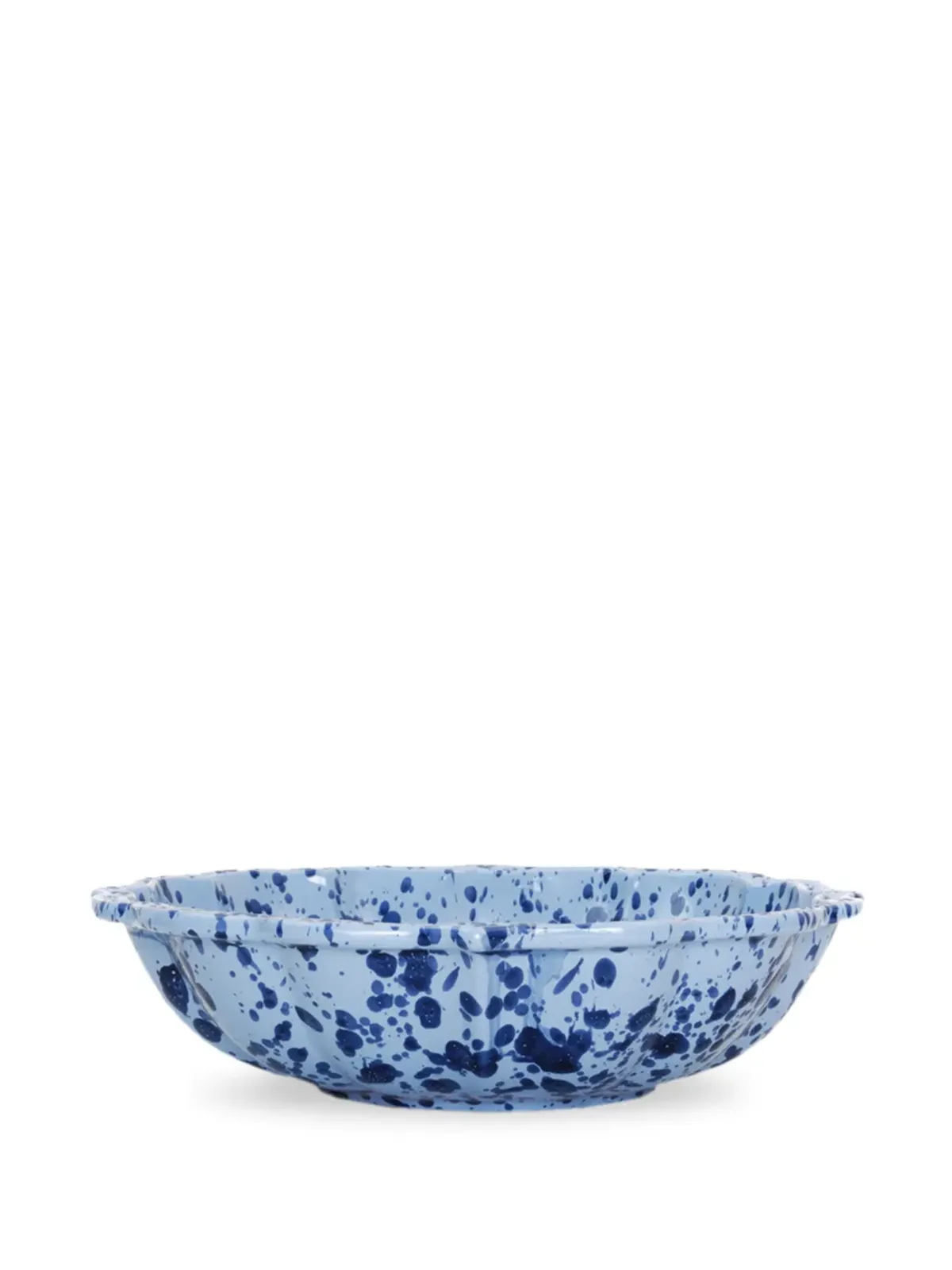 Cabana Speckled ceramic serving bowl (34cm) - Blue - 画像2