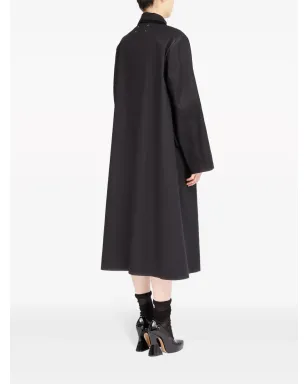Maison Margiela コーティング加工のシングルブレストコート - ブラック - サムネイル5