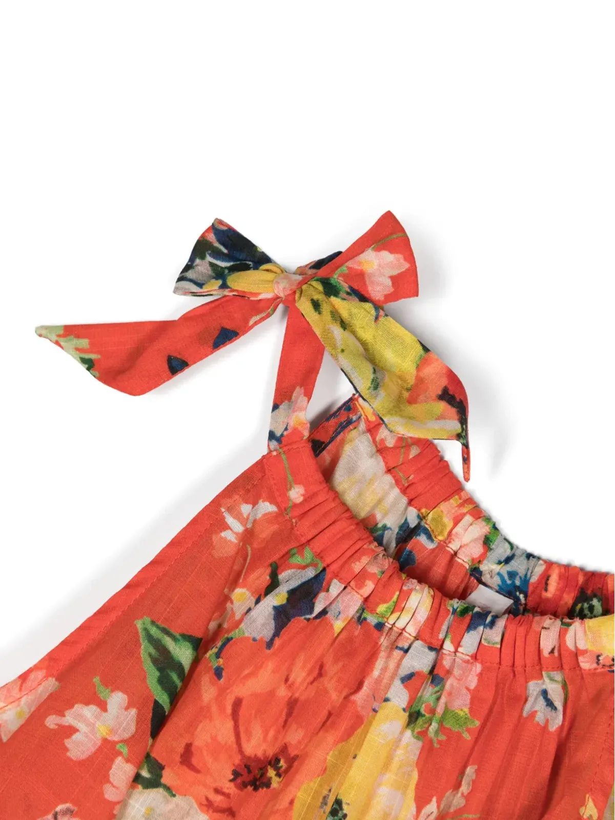 ZIMMERMANN Kids アルライト コットン ワンピース - 画像3