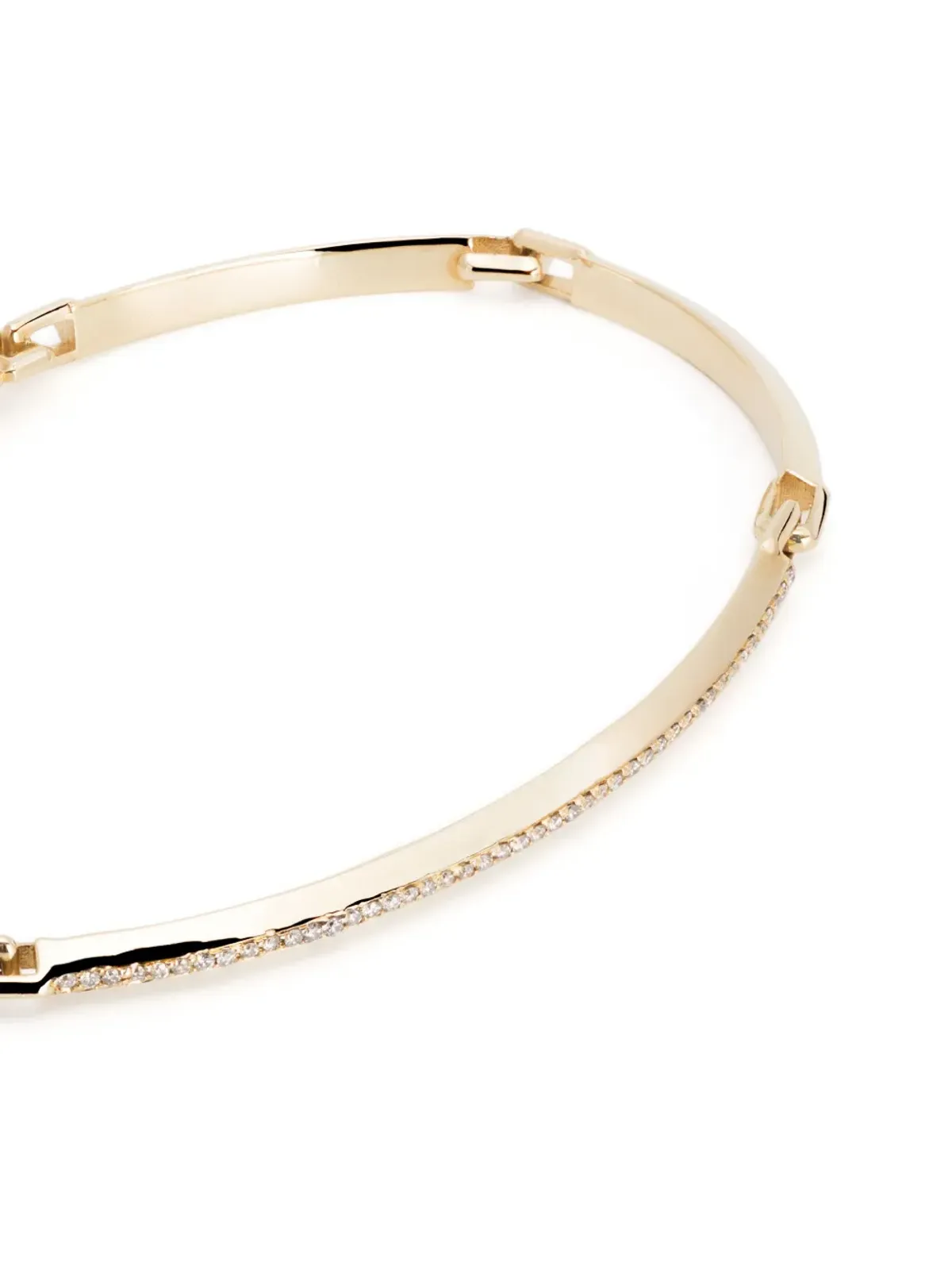 LUIS MORAIS 14K イエローゴールド ダイヤモンド ブレスレット - 画像3