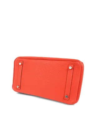 Hermès ビンテージ 2014 バーキン30 ハンドバッグ オレンジ - サムネイル3
