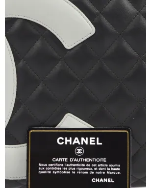CHANEL ビンテージ 2005 Cambon Ligne ハンドバッグ - ブラック - サムネイル5