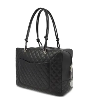 CHANEL ビンテージ 2005 Cambon Ligne ハンドバッグ - ブラック - サムネイル2